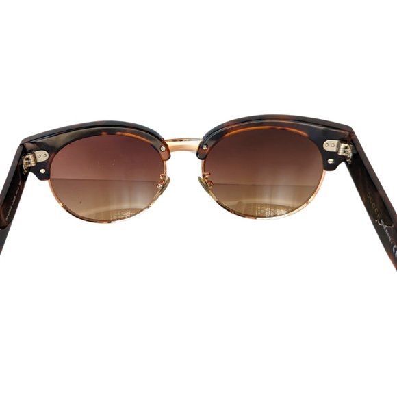 Gucci Round Havana Brown Tortoise shell Sunglasses & Case 4278/S LZUD8 5… - Picture 5 of 15